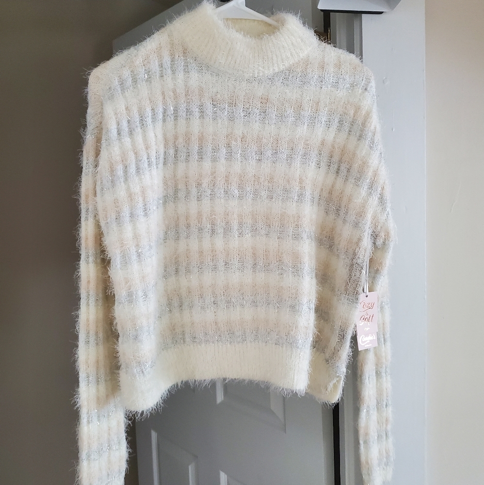 Candies fuzzy sweater